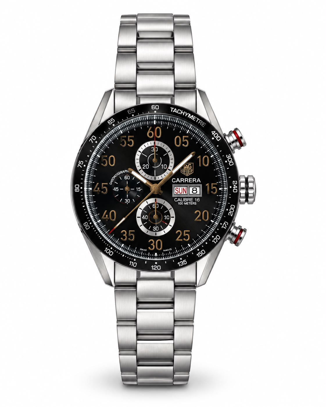 TAG Heuer Carrera Calibre 16 Chronograph Men’s Watch – Stainless Steel