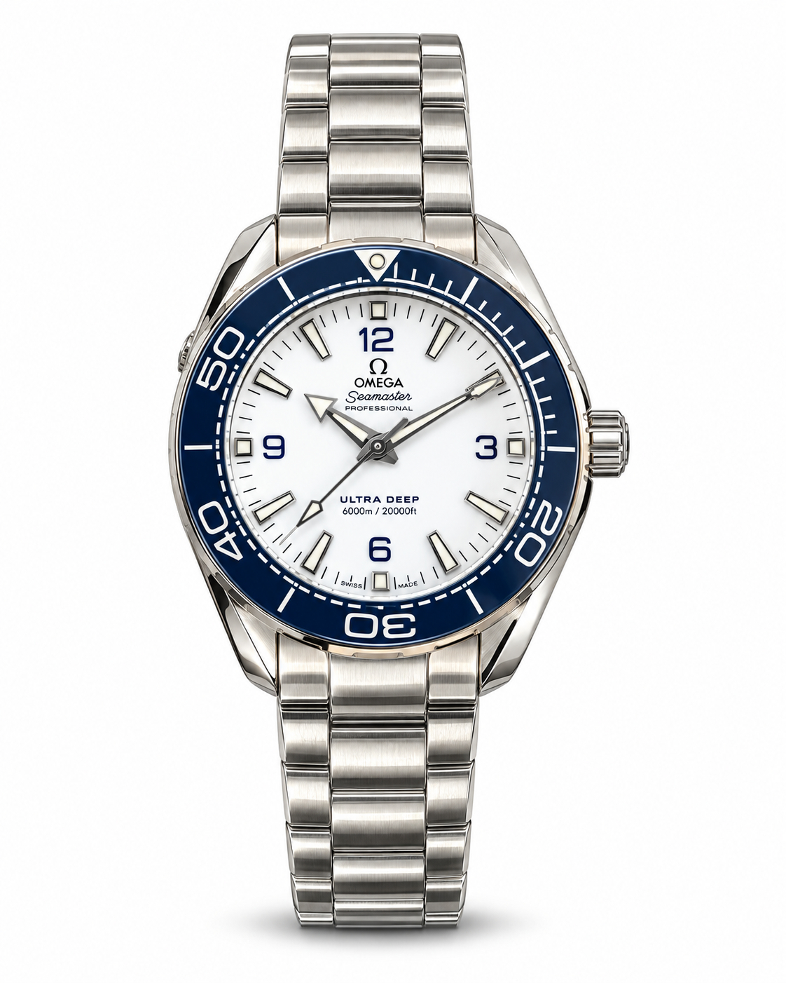 Omega Seamaster Professional Ultra Deep – White & Blue