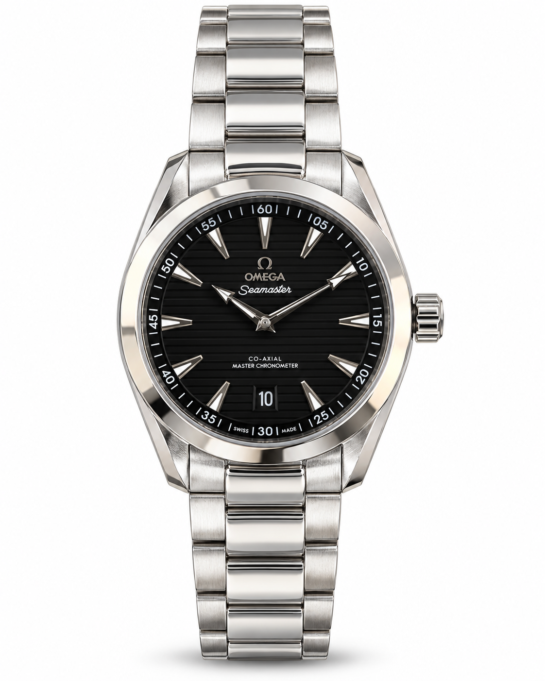 Omega Seamaster Aqua Terra Black Dial Stainless Steel Watch