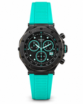 Tissot Chrono XL Black & Turquoise Quartz Watch