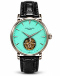 Patek Philippe Geneve Turquoise Dial Automatic Luxury Watch