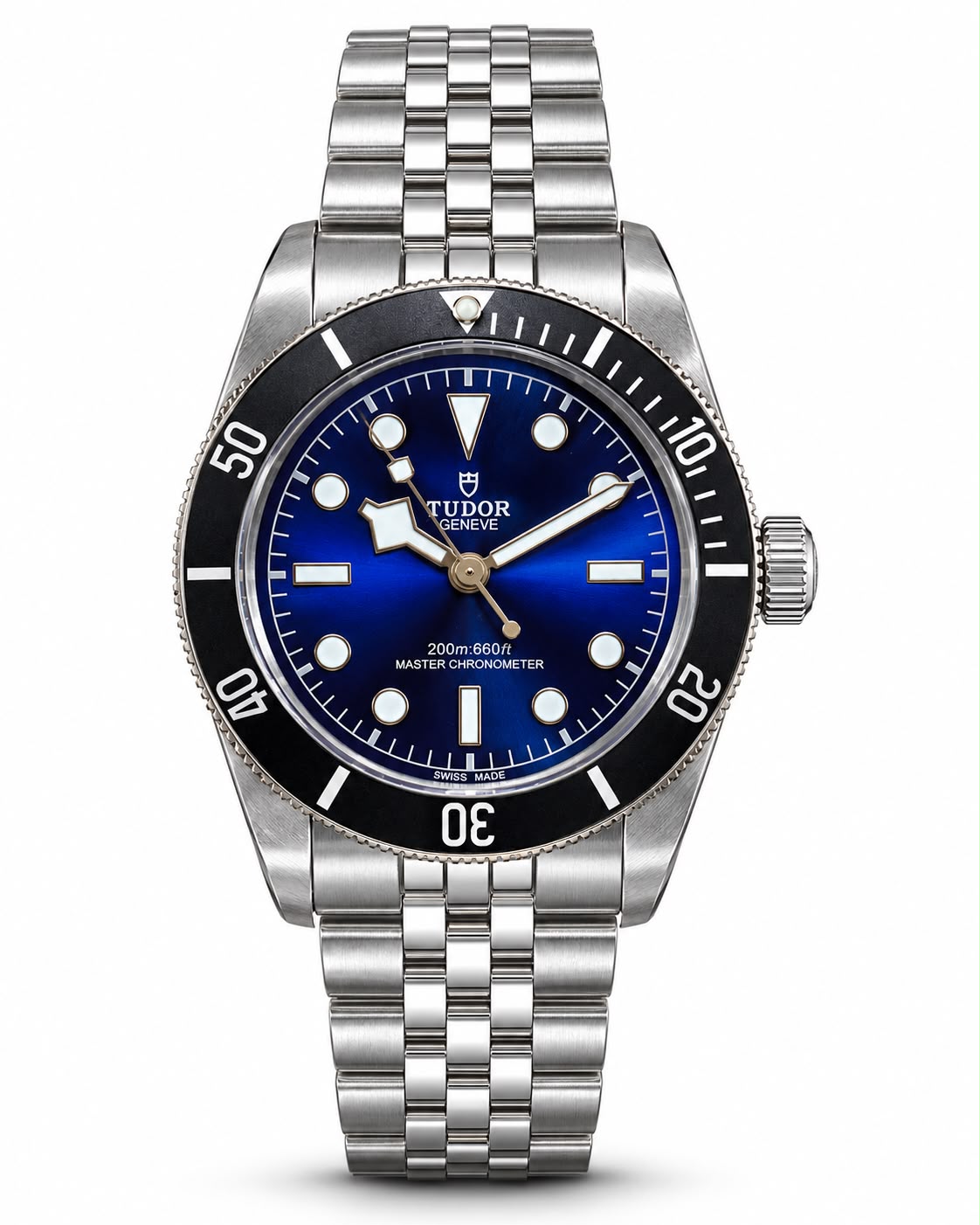 Tudor Blue Dial Automatic Dive Watch – Stainless Steel Bracelet