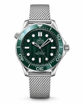 Omega Seamaster Green Dial Mesh Strap – Premium Stainless Steel Watch