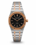 Audemars Piguet Royal Oak Automatic Black Dial Two-Tone Watch