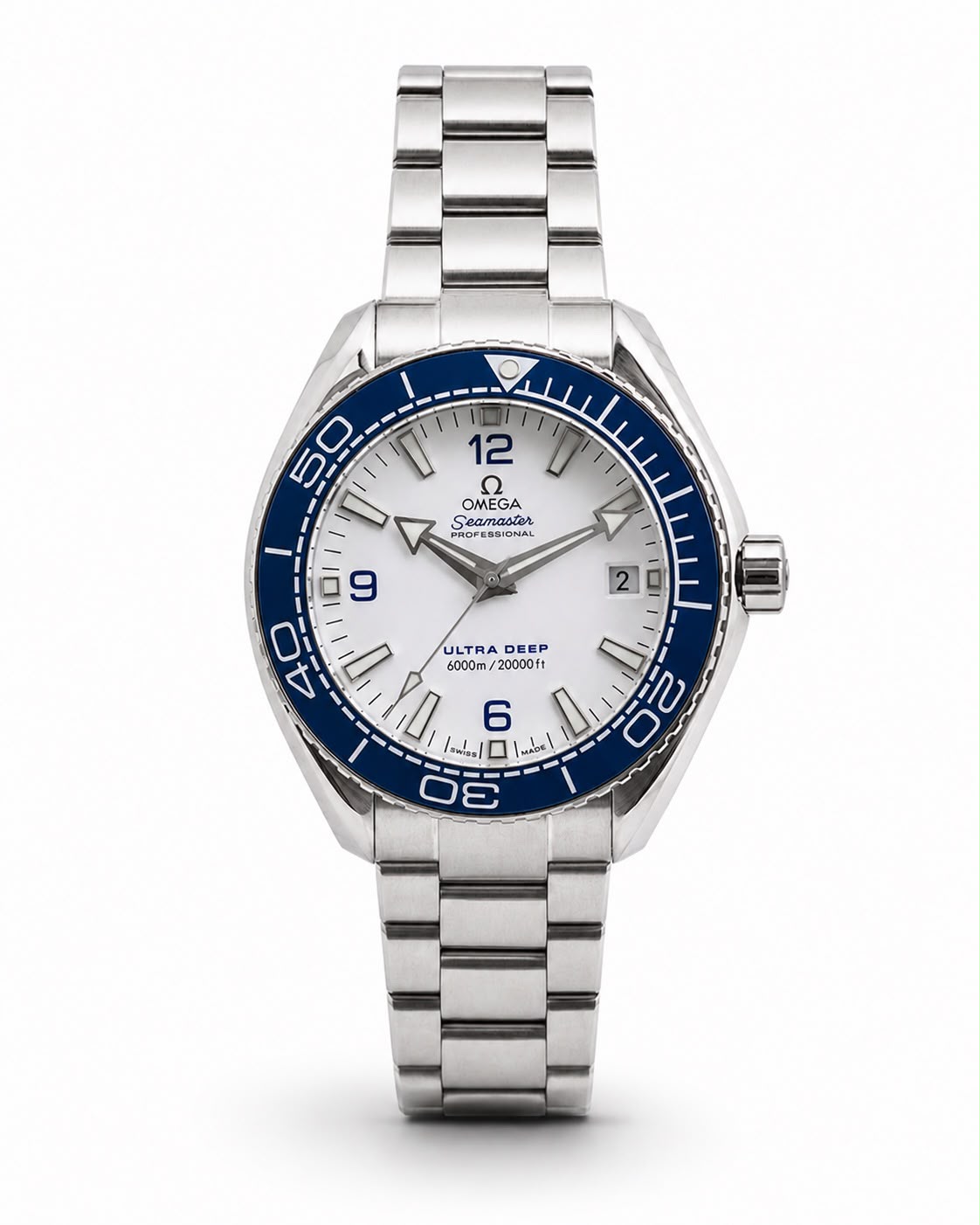 Omega Seamaster Professional Ultra Deep – Blue & Silver automatic watch