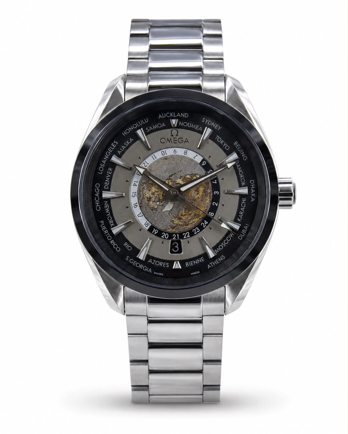 Omega Worldtimer Stainless Steel automatic Watch