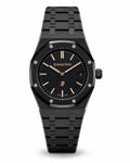 Audemars Piguet Royal Oak Black Ceramic Luxury automatic Watch – Black Dial & Rose Gold Details