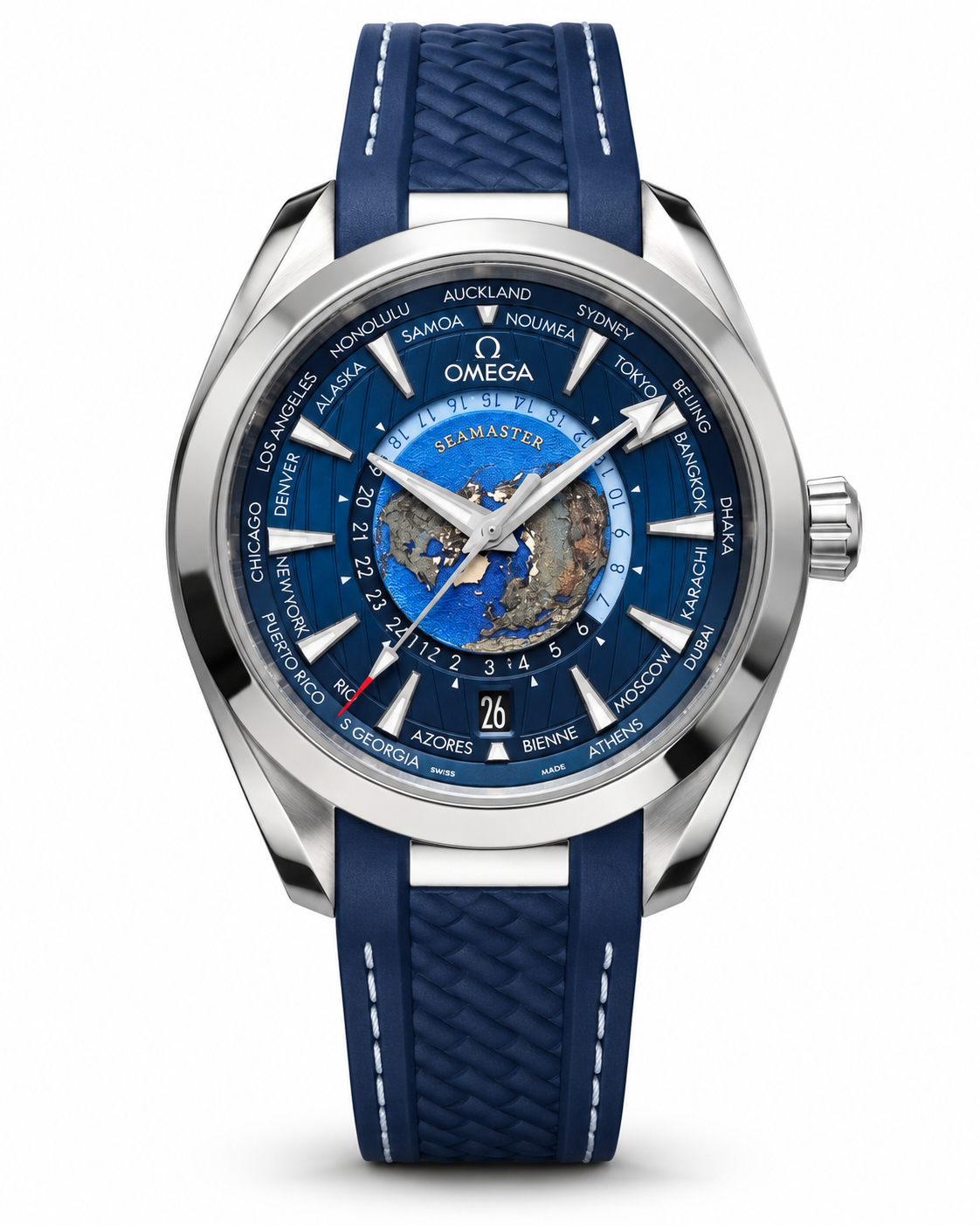 Omega Seamaster Worldtimer Automatic Blue Dial Men’s Watch