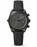 Omega Speedmaster Grey Dial Chronograph automatic watch with Black Woven Strap