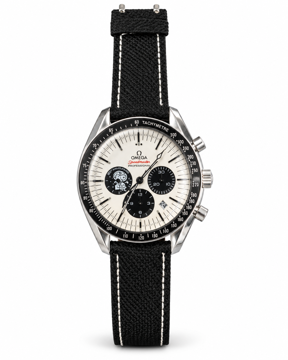 Omega Speedmaster Snoopy Edition – High Copy Quartz Chronograph Watch
